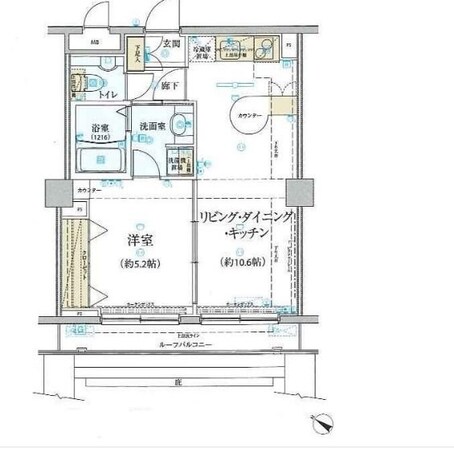 リヴシティ関内(リヴシティカンナイ)の物件間取画像